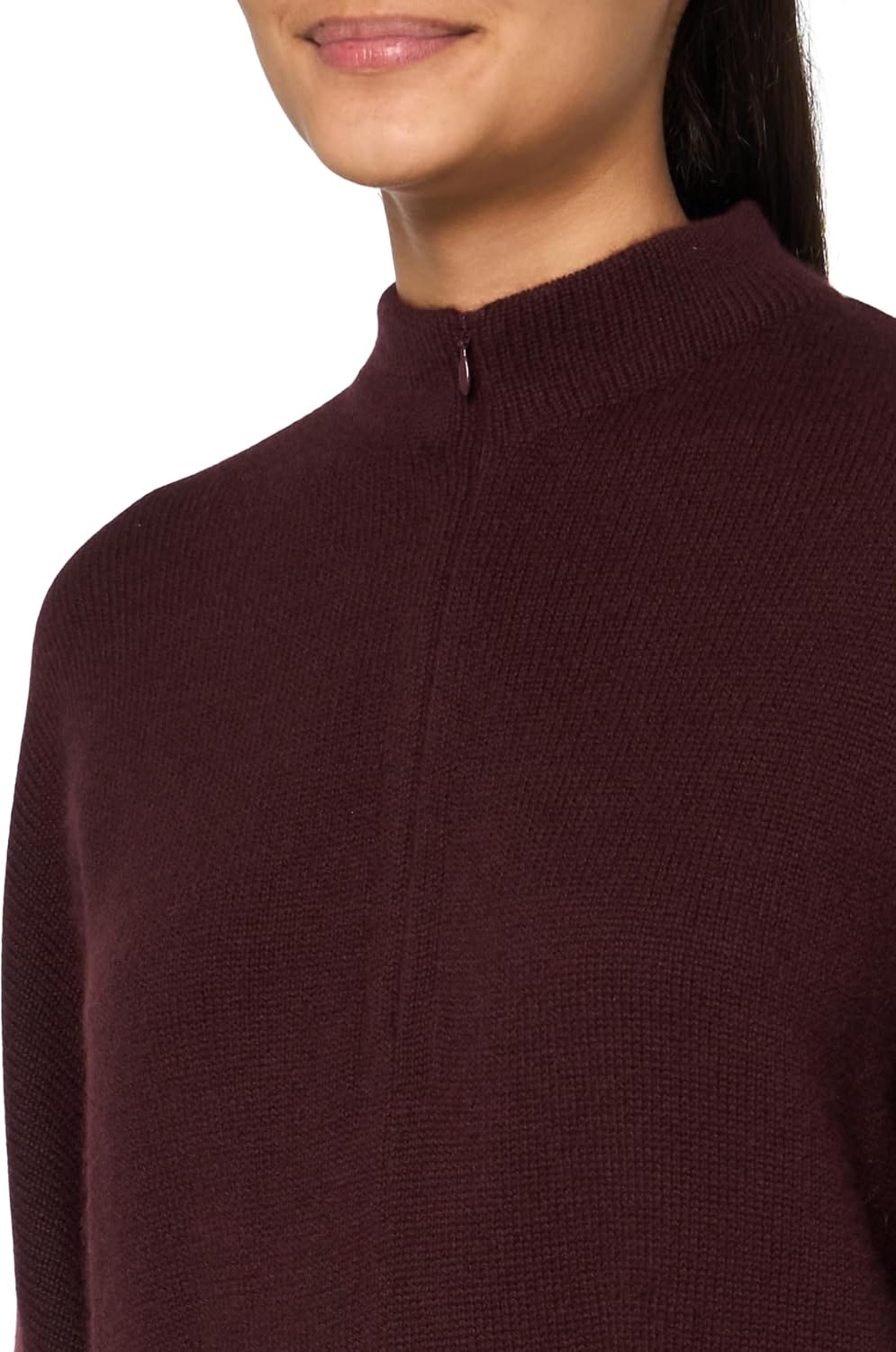 Theory Women's Shaped Half-Zip Cashmere Sweater