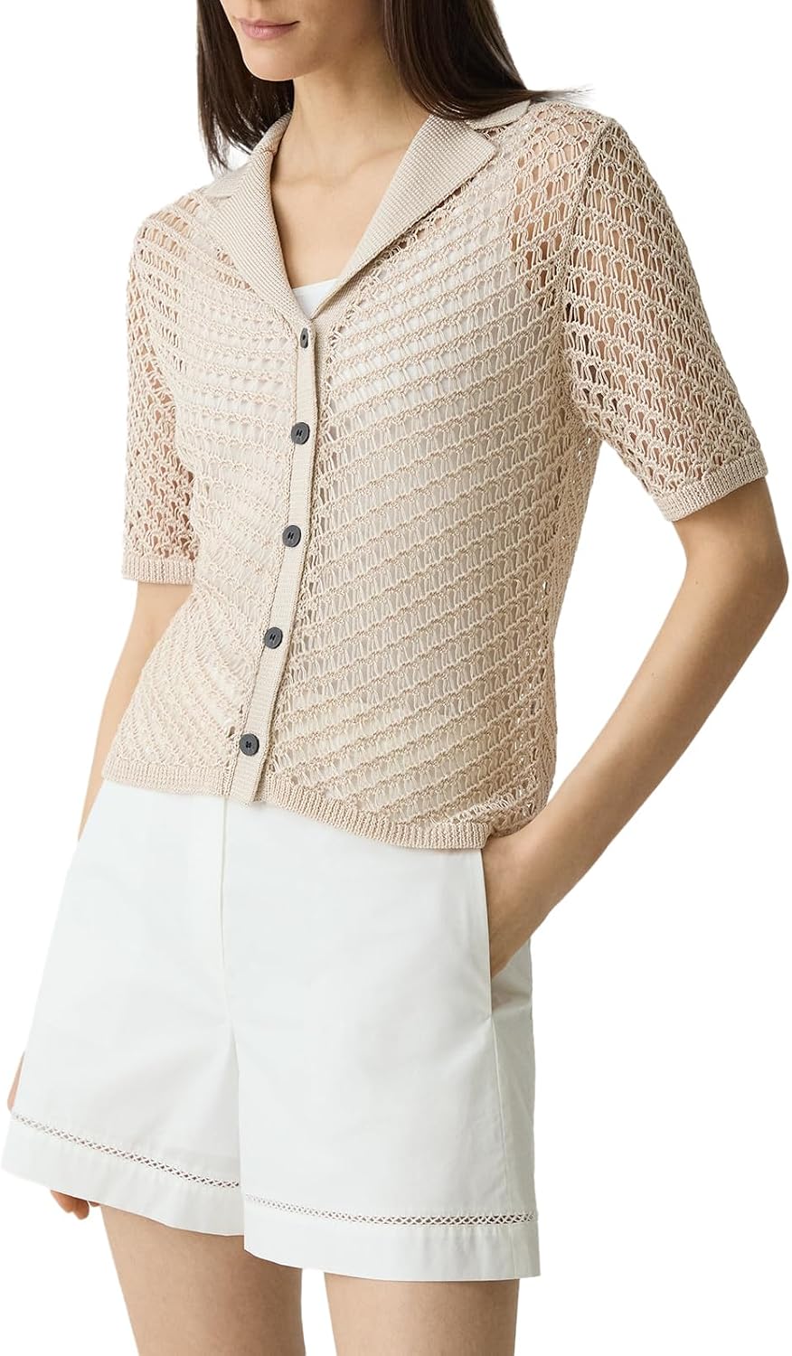 Theory Women's Ss Camp SRT S