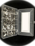 Metric Wave/Curved Washers Assortment 290pc A2 / 18-8 Stainless Steel Din137A Multi-Purpose Comprehensive Hardware Fastener Assortment Kit Cit01571Riv