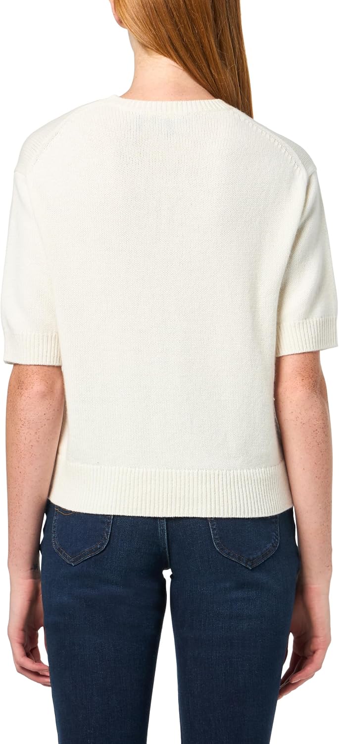 Theory Women's Crop Cashmere Tee