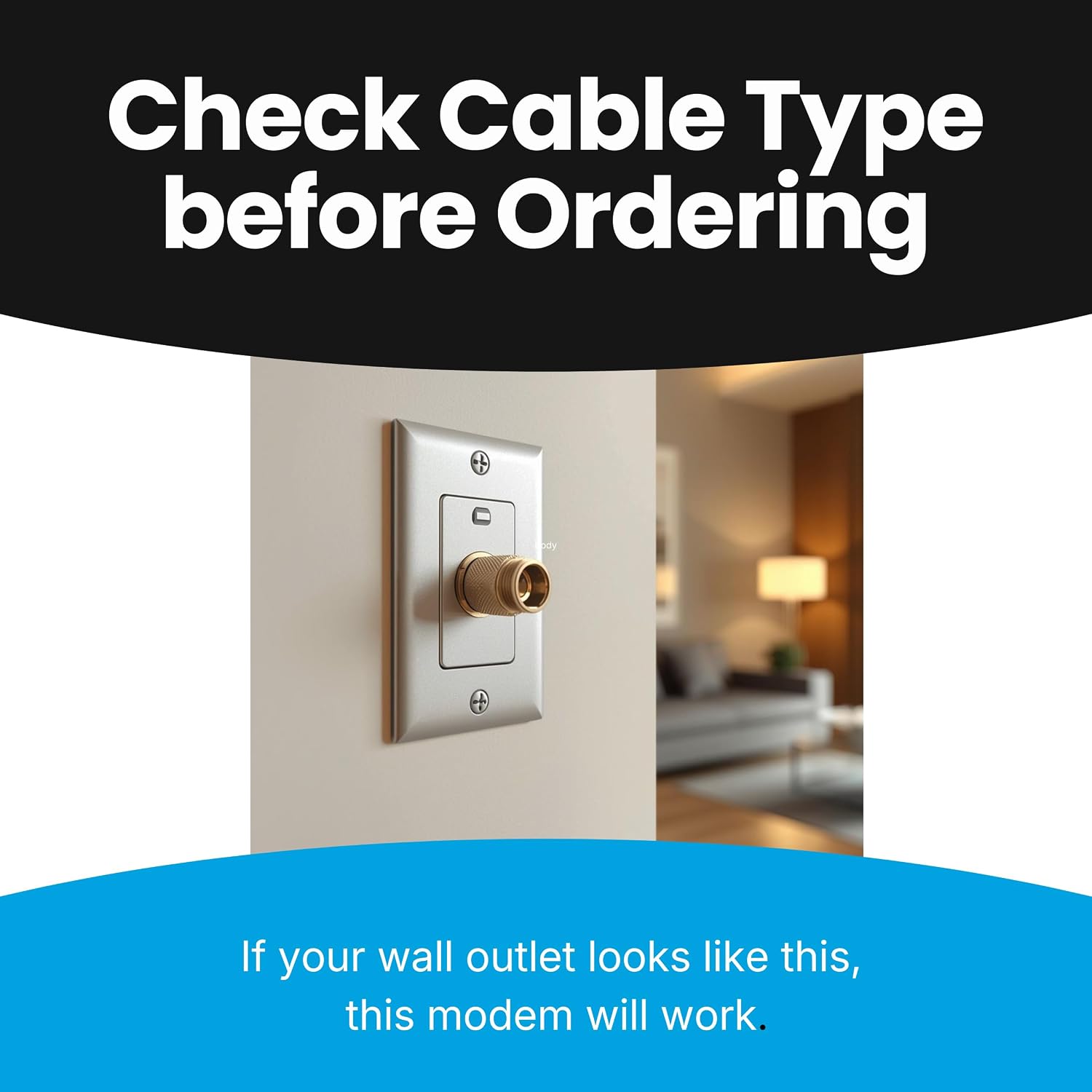 Hitron CODA DOCSIS 3.1 - Cable Internet ONLY (NOT Compatible with Fiber/DSL) | Up to 1 Gbps Cable Modem | Requires WiFi Router | Xfinity, Spectrum, Cox Certified