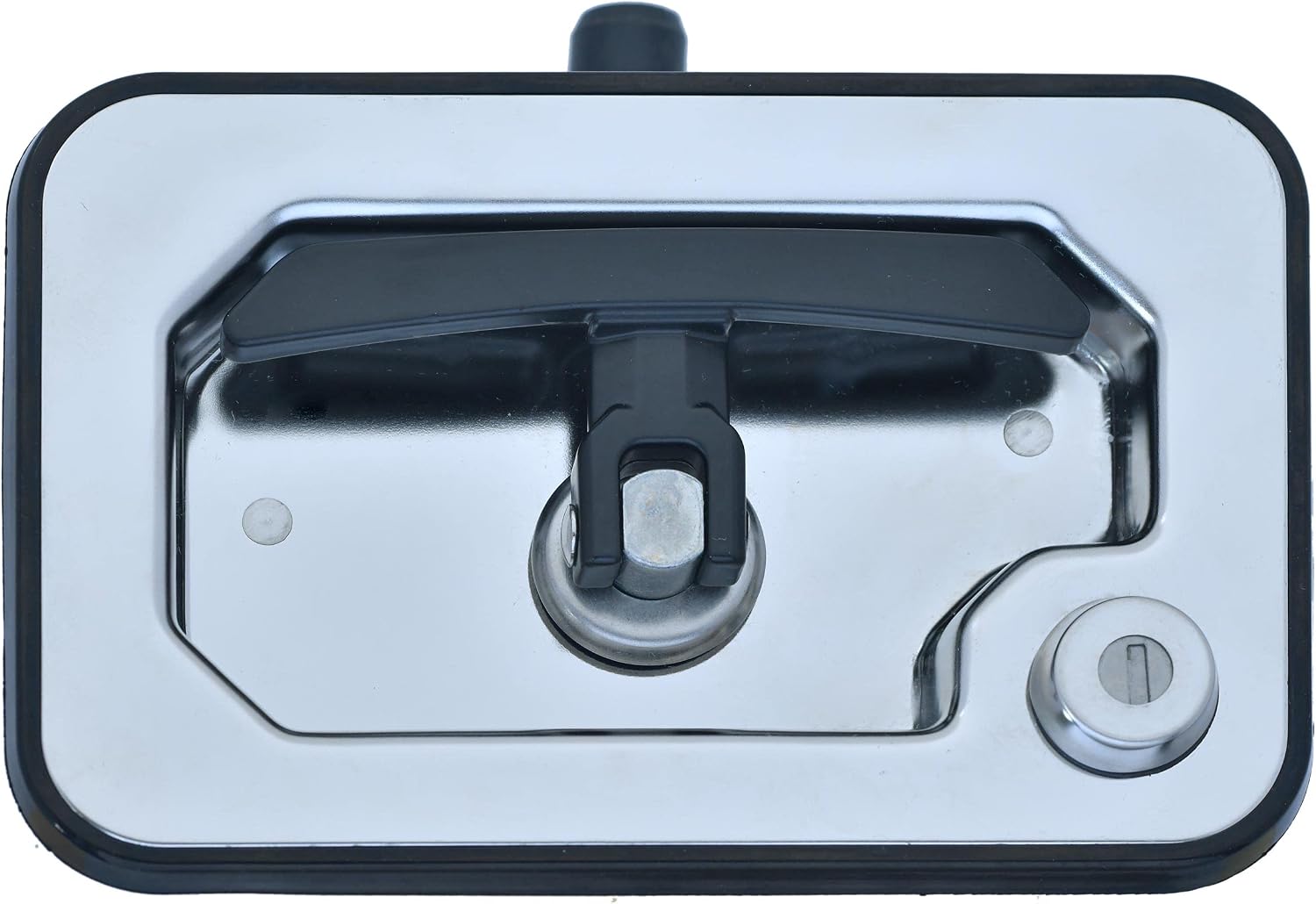 Stahl - 231928-001 - Key Code 001 - Replacement T-Handle Latch Kit Challenger ST Service Body (2018 Models and Older) - Stainless Steel Replacement Latch Kit with Black T-Handle