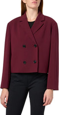 Theory Women's Cropped Double Breasted Jacket