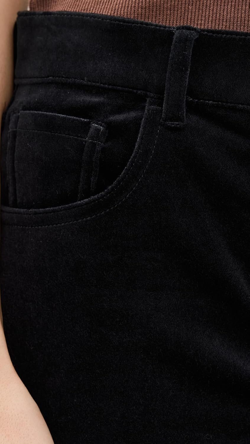 Theory Women's Straight Leg Pants in Velvet
