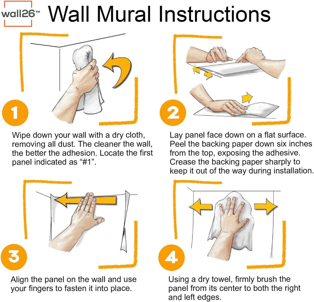 wall26 Colorful Graffiti Large Wall Mural, Removable Peel and Stick Wallpaper, Home Decor - 120x96 inches