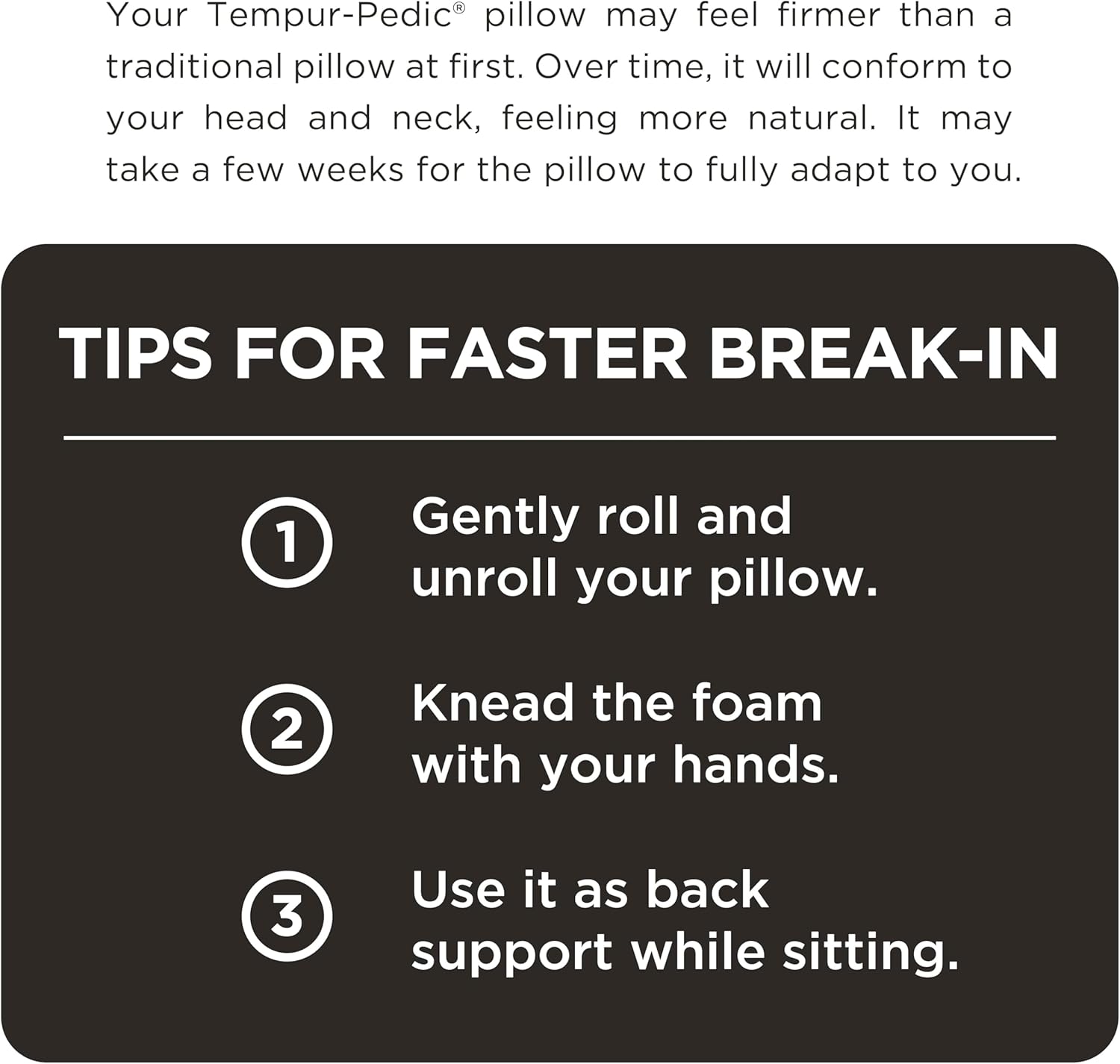 TEMPUR-Cloud® Dual Cooling™ Pillow, King - 2-Pack