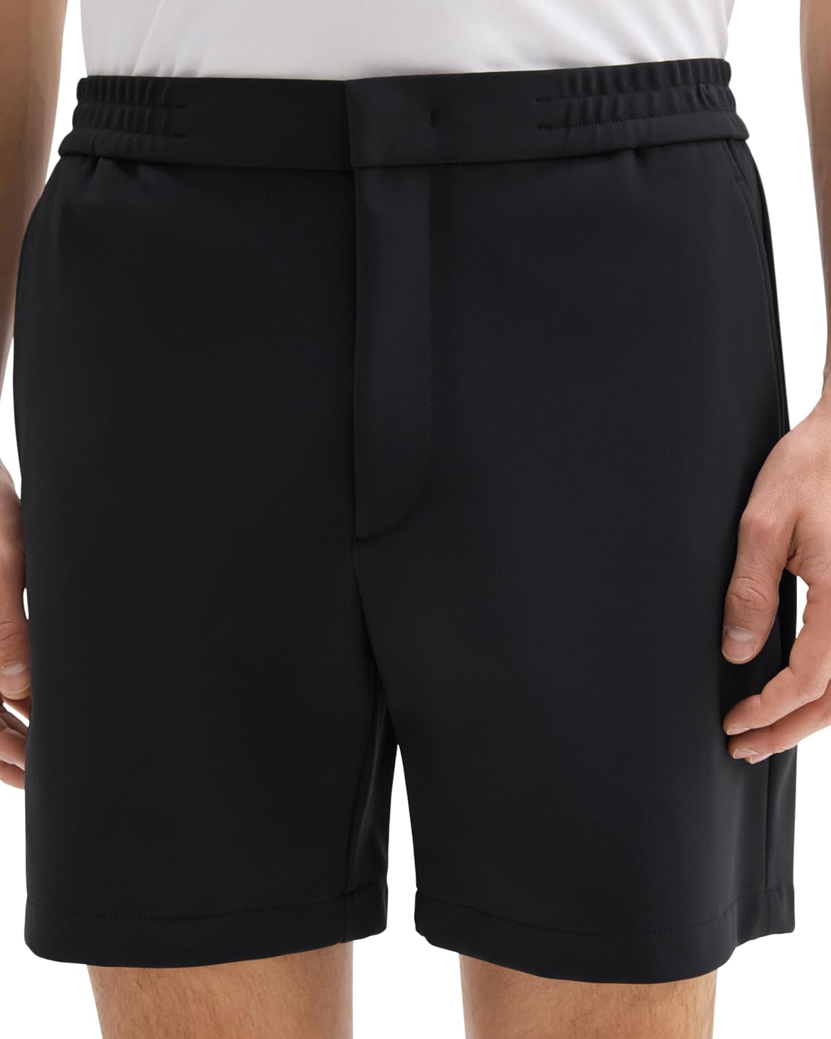 Theory Men's Curtis Short in Precision Ponte