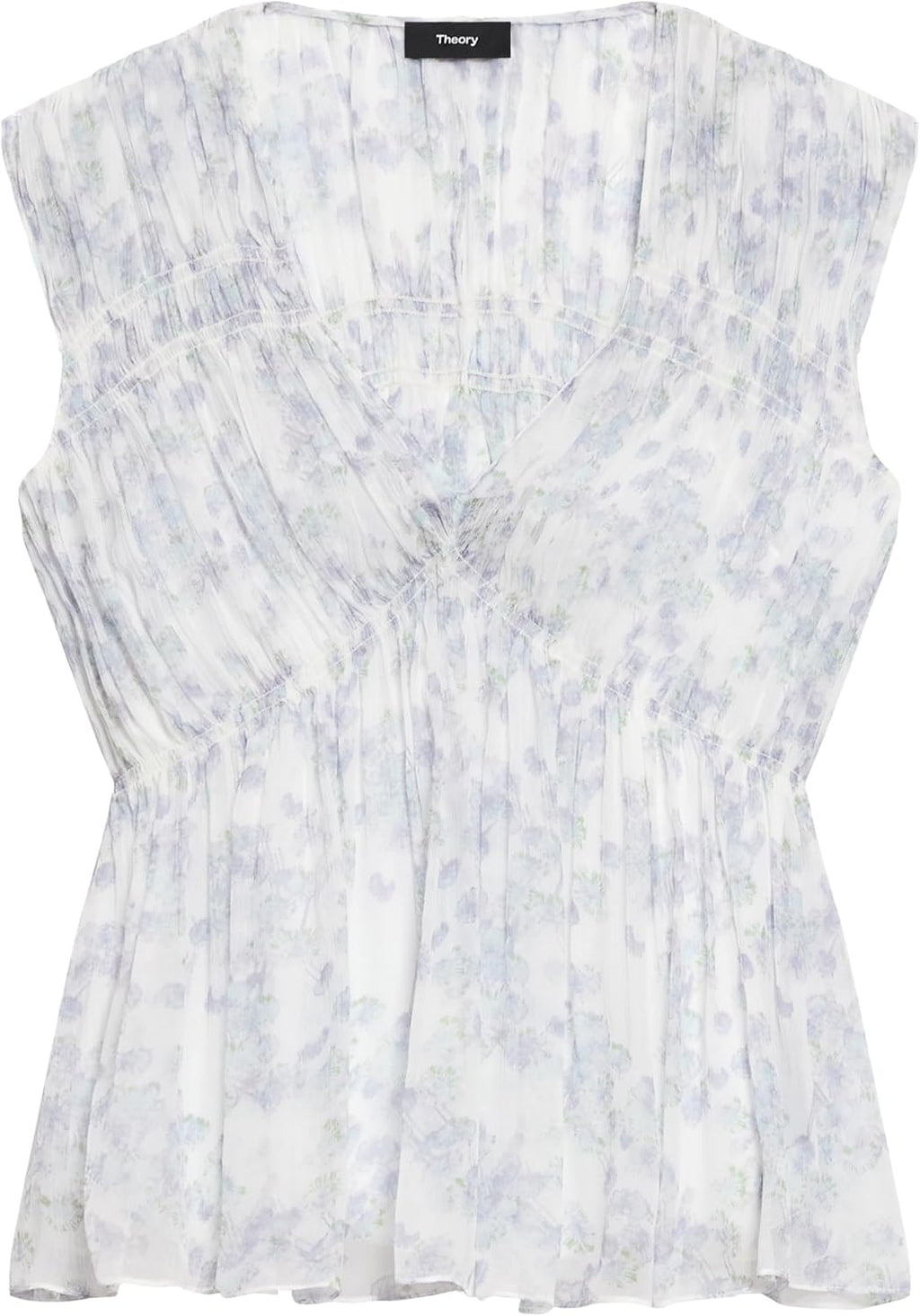 Theory Women's Sl Rchd V Top