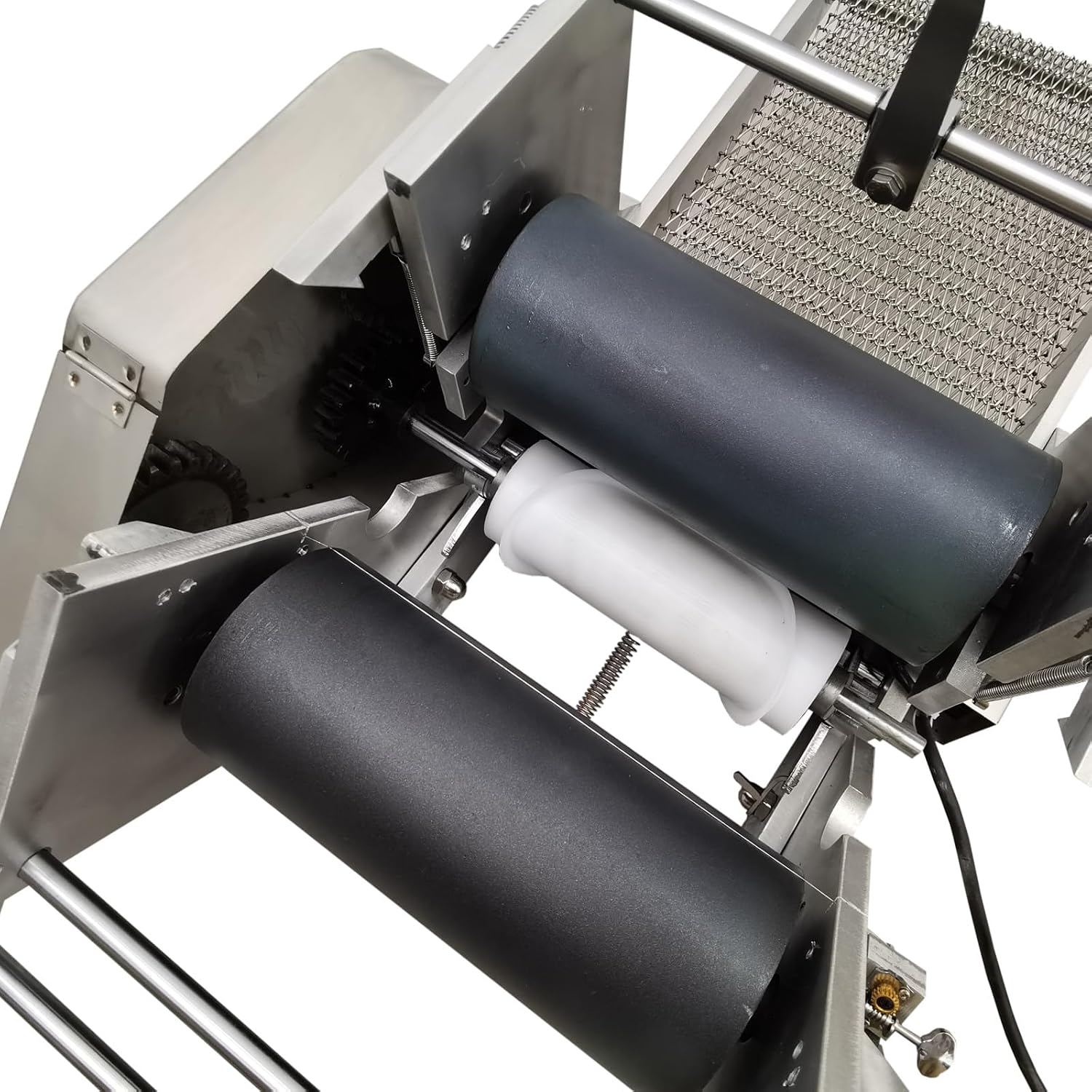 Mexico Corn Tortilla Machine 7.1'' Tabletop Automatic Corn Tortilla Electric Mexican Tortilla Maker Quesadilla Tortilla Makers Chapatti Machine 0.04'-0.24' Thickness Adjustable 110V