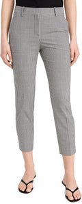 Theory Women's Treeca Tailor Check Pants