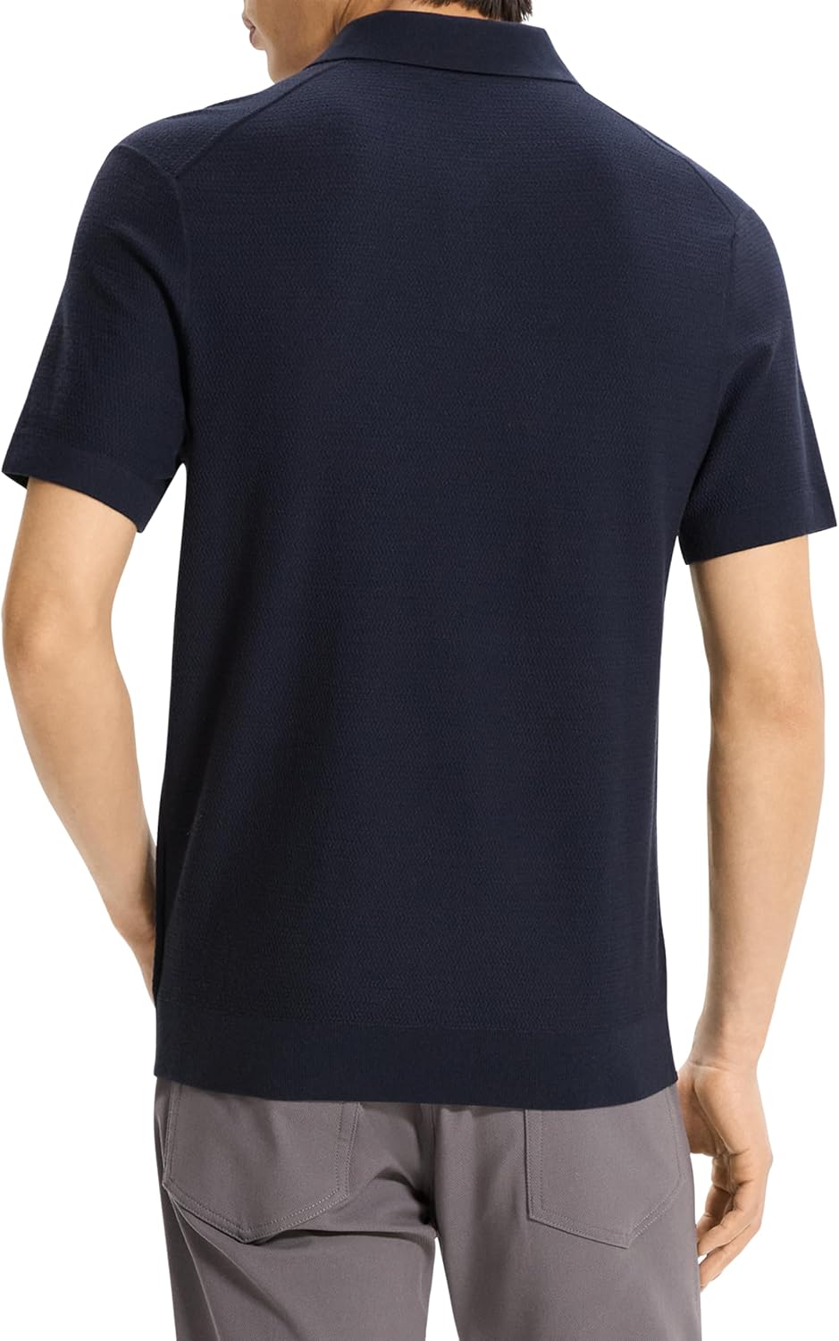Theory Men's Soris Polo in Light Bilen