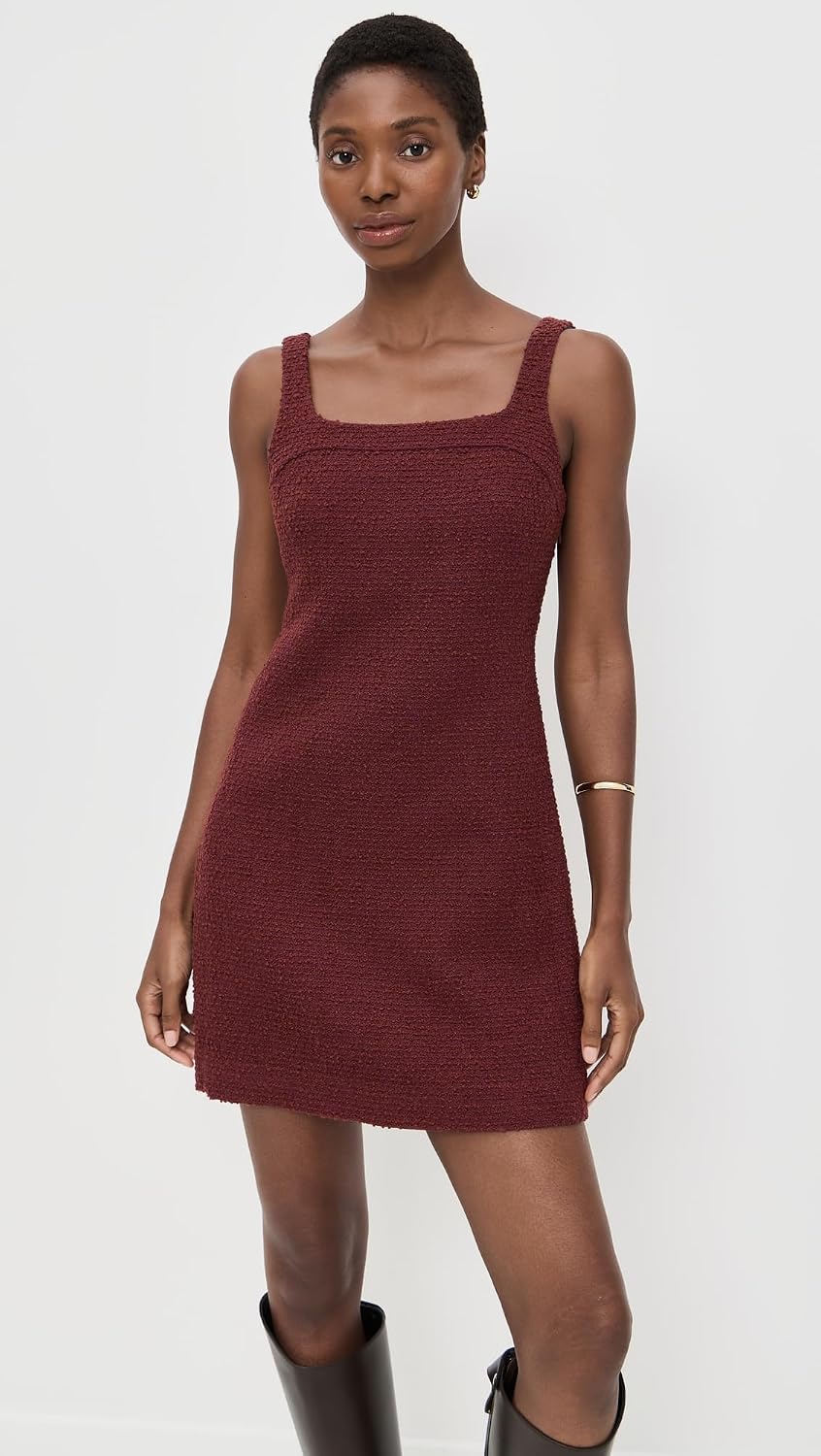 Theory Women's Square Neck Yoke Dress