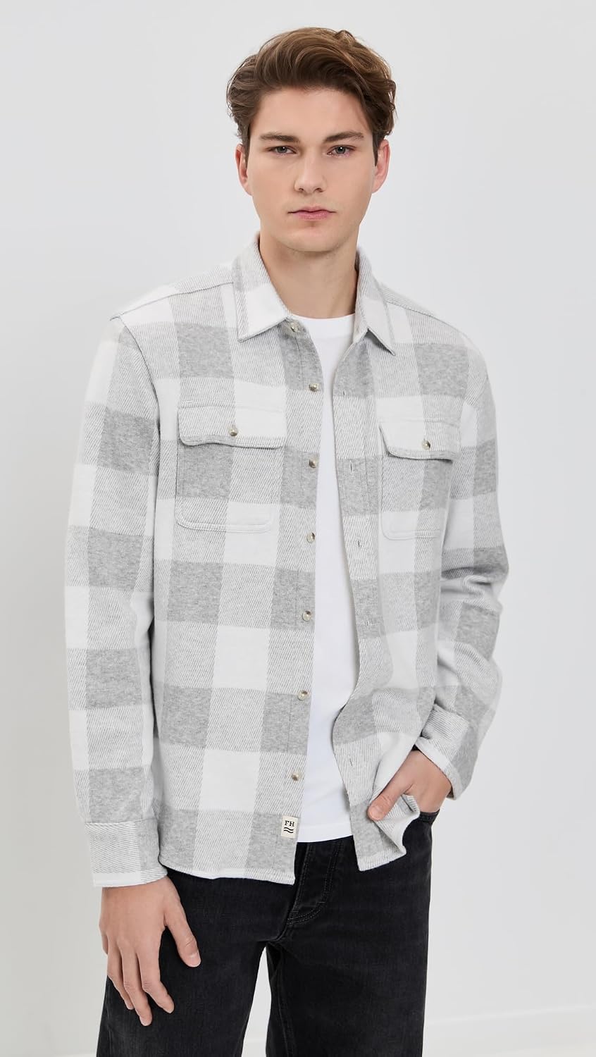 Fair Harbor The Ultra-Stretch Dunewood Flannel