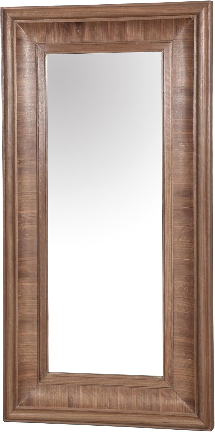 SAFAVIEH Couture Collection - Kaya Black Wood Rectangle Mirror