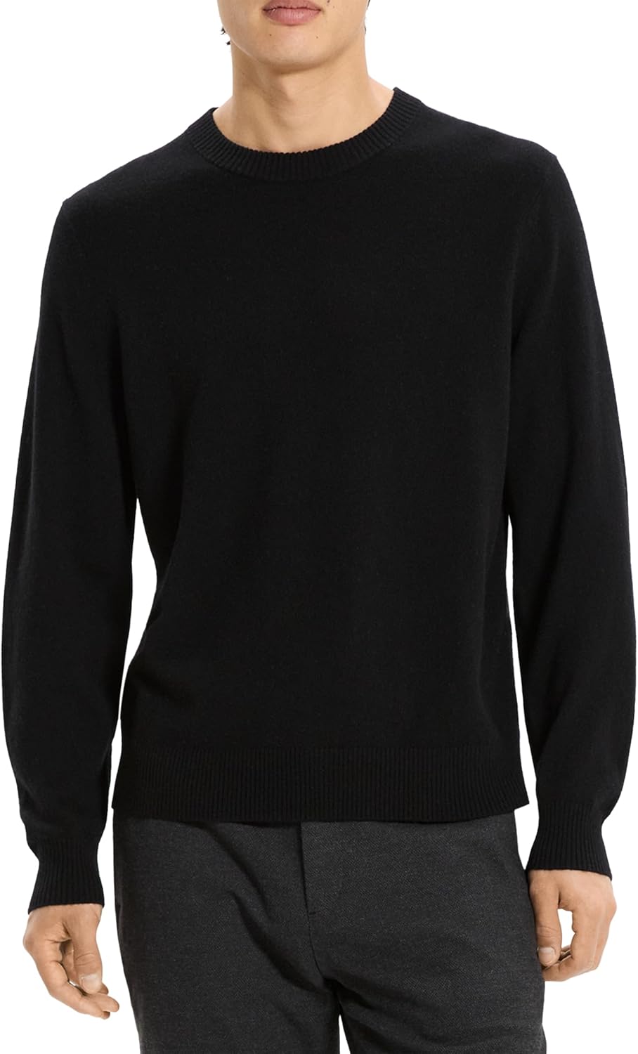 Theory Men's Hilles Crew Neck Sweater in Cashmere