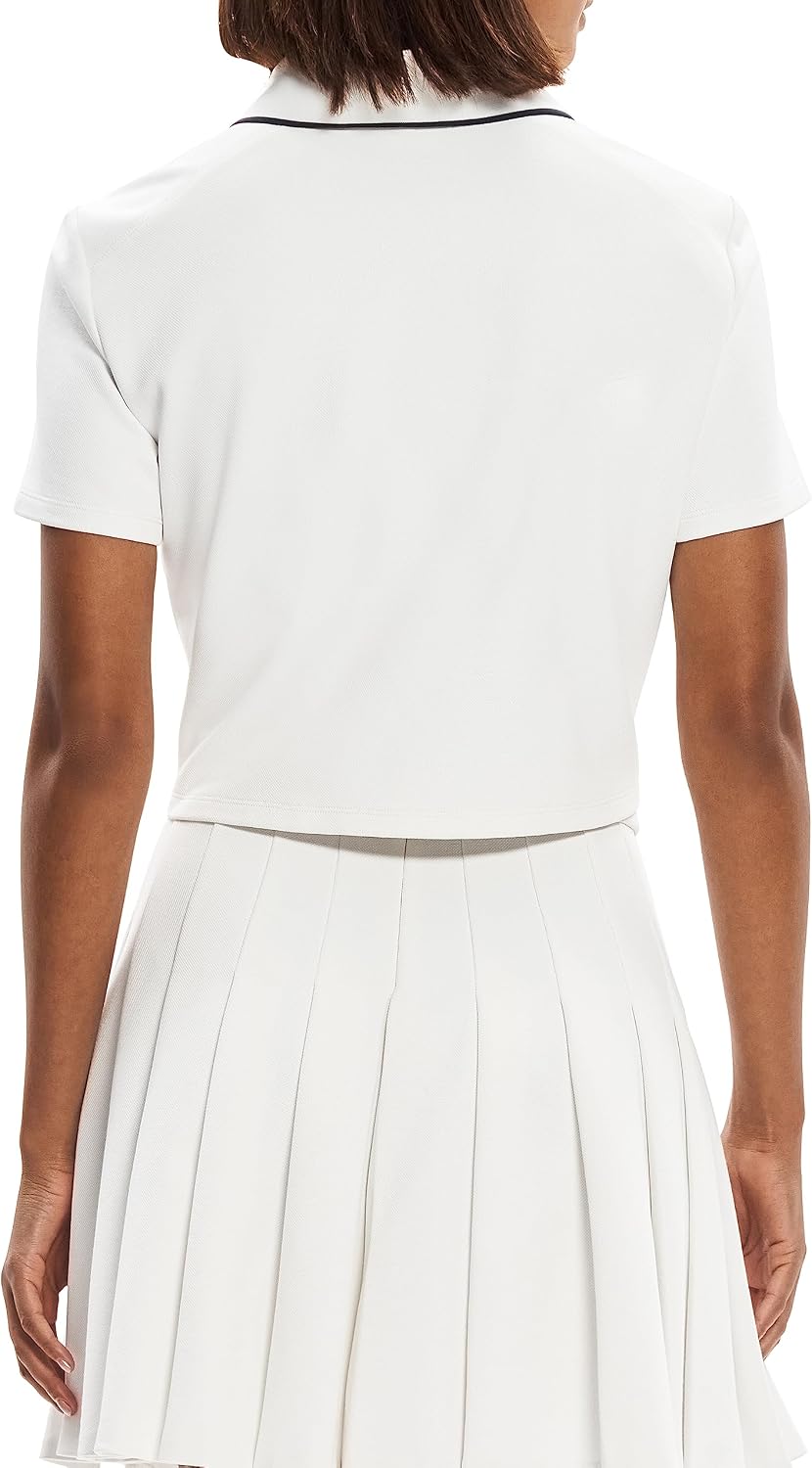 Theory Women's Tennis Polo Zip Top