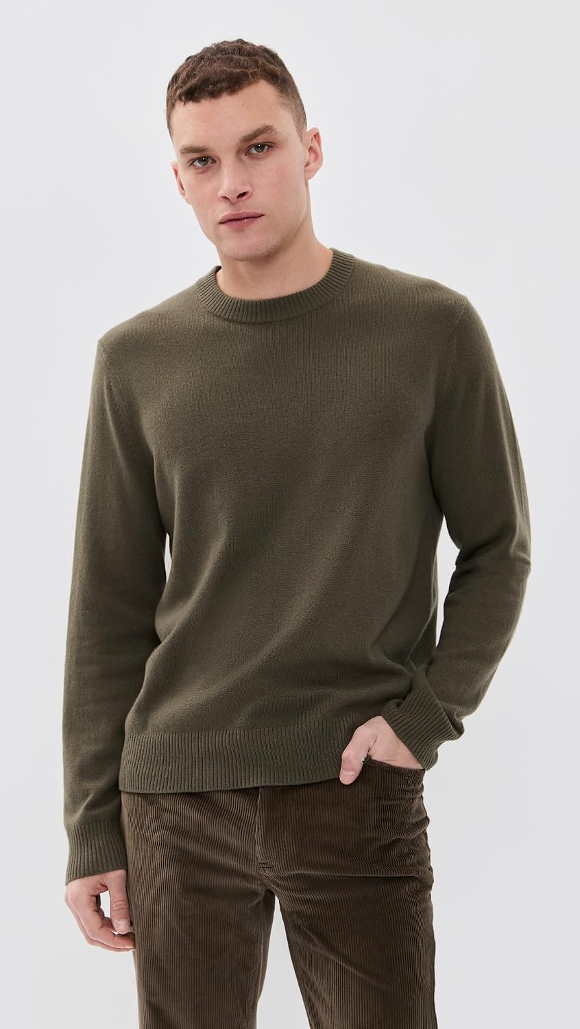 Theory Men's Hilles Crew Sweater in Cashmere