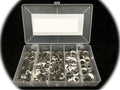 Metric Wave/Curved Washers Assortment 290pc A2 / 18-8 Stainless Steel Din137A Hardware Fastener Kit Set RV8429S