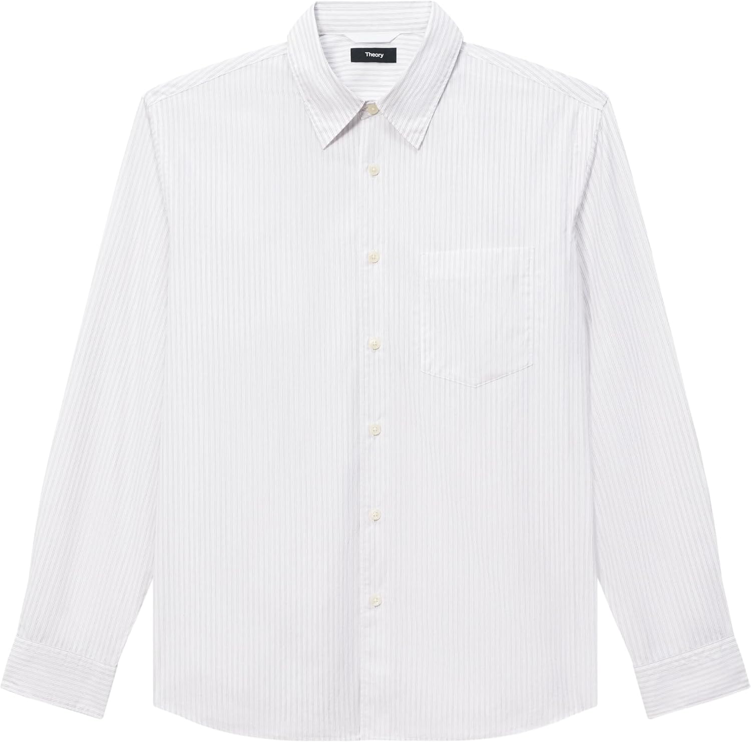 Theory Men's Weekend Shirt in Weekend Stripe