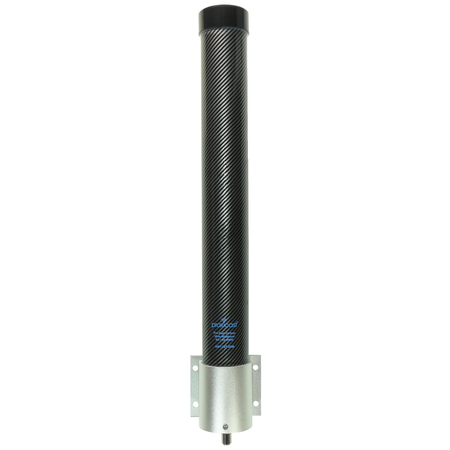 Proxicast Pro-Gain 4G / 5G MIMO Antenna - Wide-Band Omni-Directional for Cellular Modems & Routers on Verizon, ATT, T-Mobile, Telus, Bell Canada, Rogers, Movistar, Telcel, Claro (ANT-127-05M Carbon)