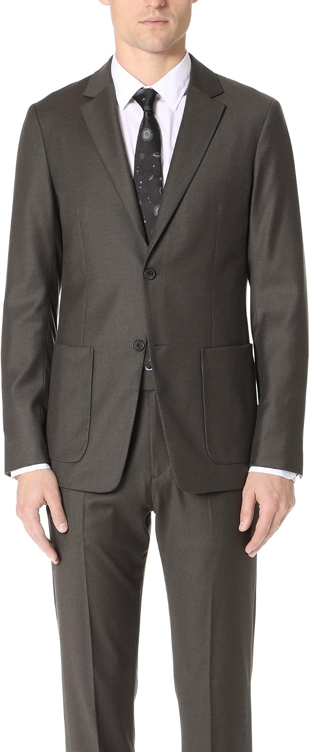 Theory Tailored Flannel Suit Jacket Suit