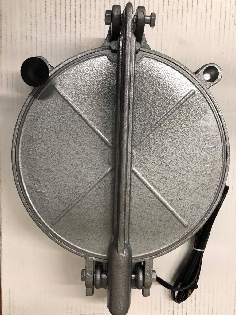 Mexican Large 10' Cast Aluminum Electric Tortilla Maker Commercial Restaurant Quality