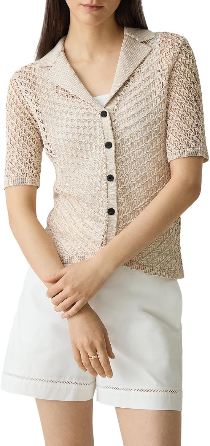 Theory Women's Ss Camp SRT S