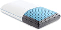 Z CARBONCOOL LT Plus OMNIPHASE Phase Change Material Memory Foam Pillow - Continual Temperature Regulation with Cool Surface - Mid-Loft - Queen