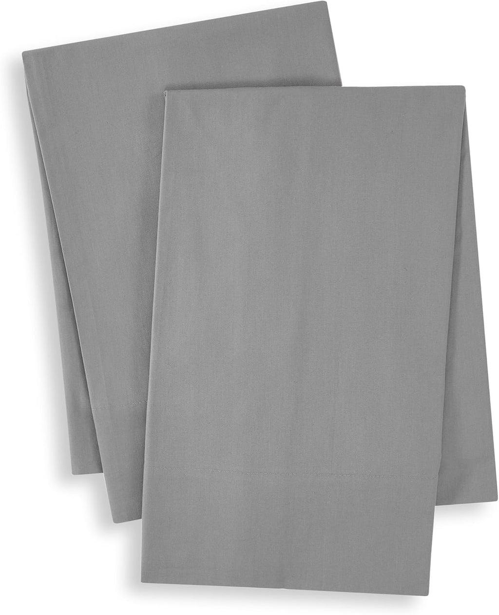 Linen Closet Luxury Cotton Percale Fitted Sheet, Queen, Dark Gray (Pack of 6)
