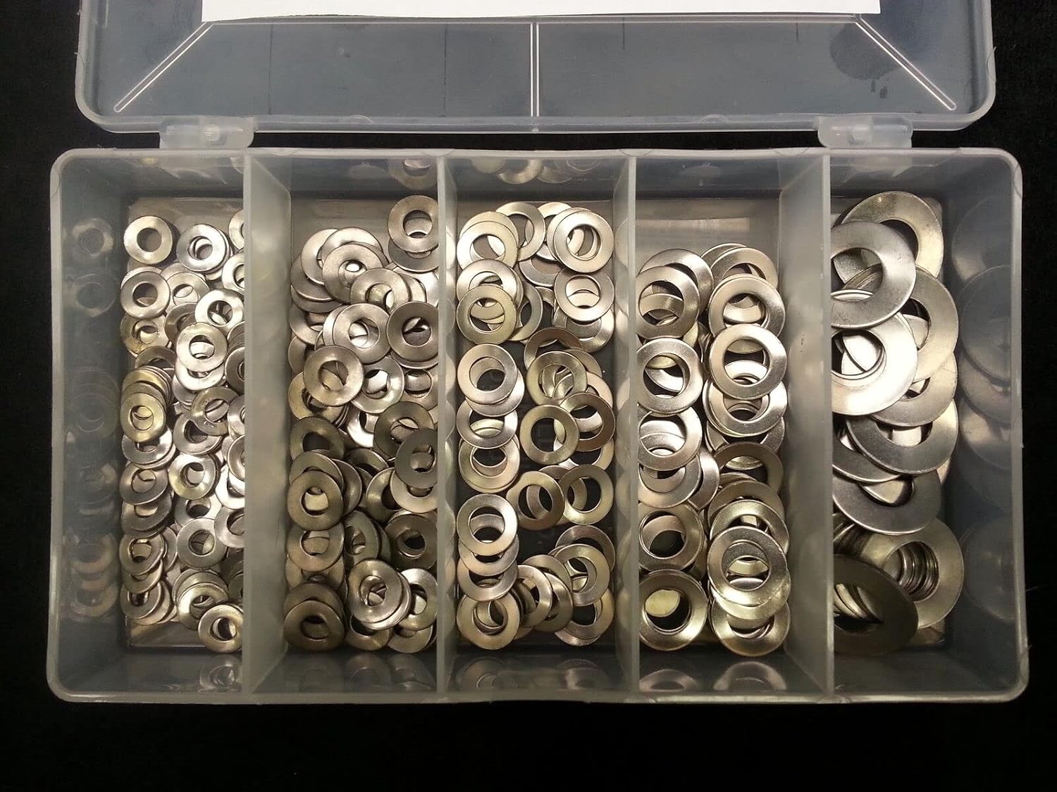 Metric Wave/Curve Washers Assortment 290pc A2 / 18-8 Stainless Steel Din137B Model-FRF-866