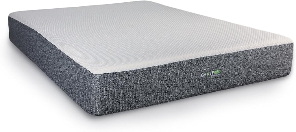 GhostBed Classic 11 Inch Memory Foam & Latex Mattress - Medium-Firm Feel, Made in The USA, Full