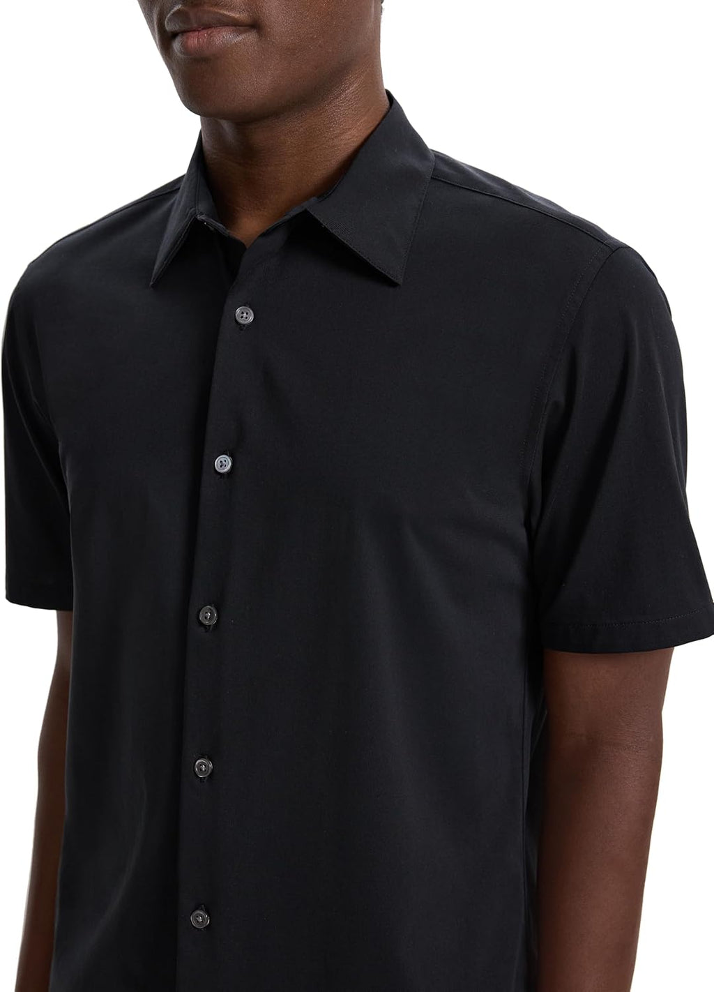 Theory Men's Irving Short Sleeve in Structure Knit