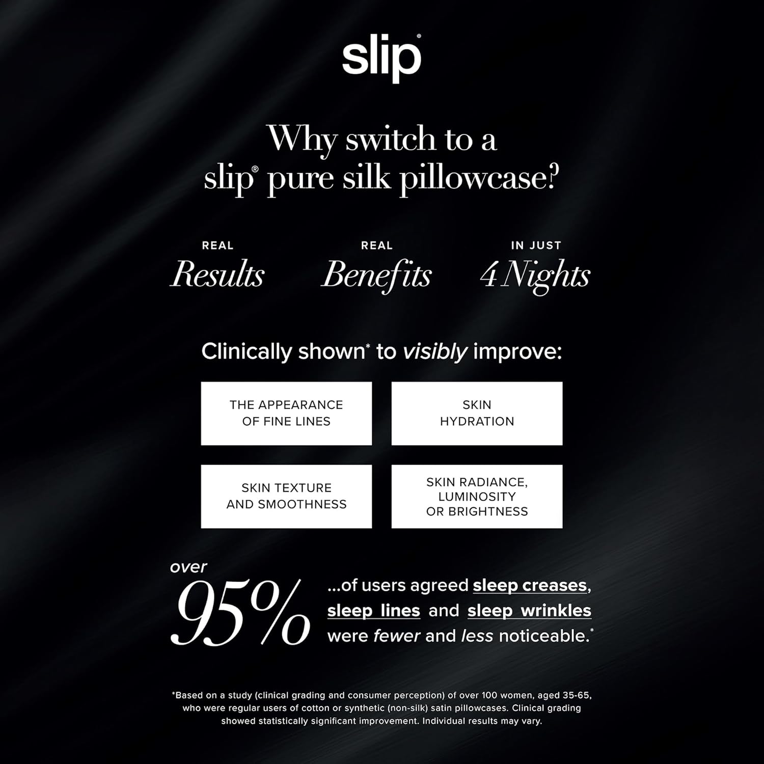 slip The Original Queen Pure Silk Pillow Case - 100% Pure 22 Momme Mulberry Silk - Queen Standard Size - Anti-Aging, Anti-BedHead, Anti-Sleep Crease, Initial Collection: Letter T (20' x 30')