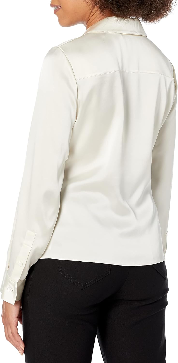 Theory Women's Ruched Button-Down Shirt