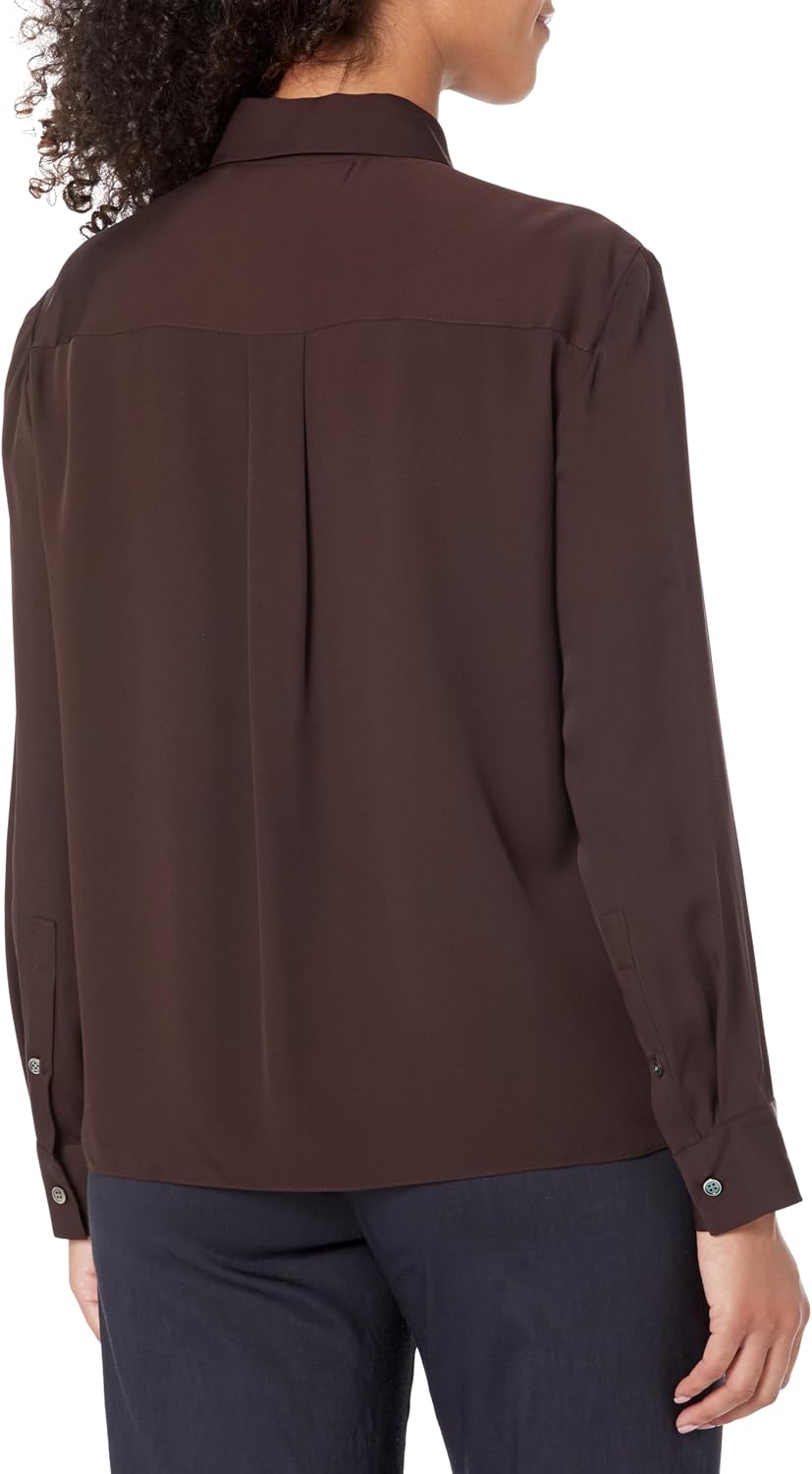 Theory Women's Tie-Neck Blouse