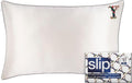slip The Original Queen Pure Silk Pillow Case - 100% Pure 22 Momme Mulberry Silk - Queen Standard Size - Anti-Aging, Anti-BedHead, Anti-Sleep Crease, Initial Collection: Letter Y (20' x 30')