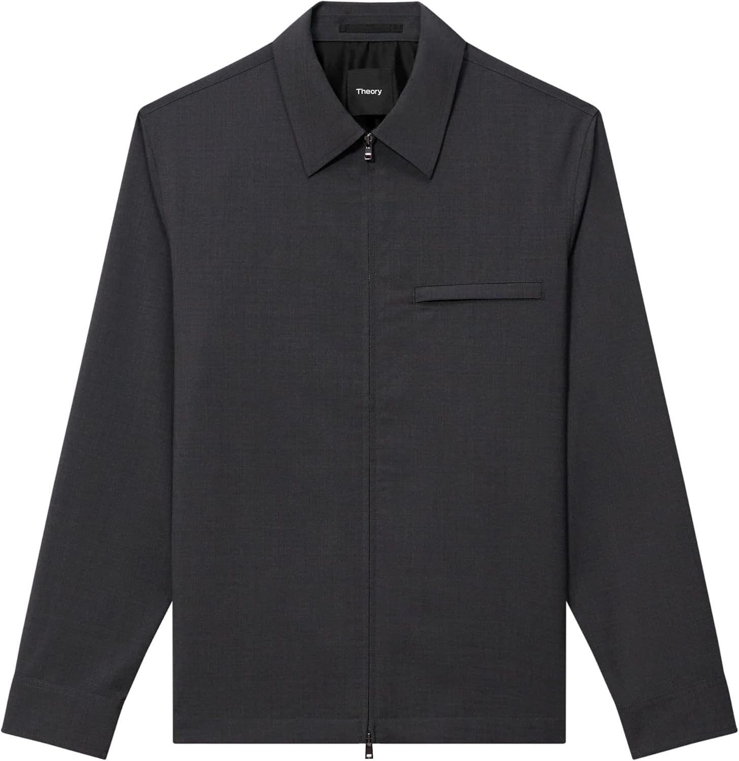 Theory Men's Overshirt Travel Jacket in Motion Wool