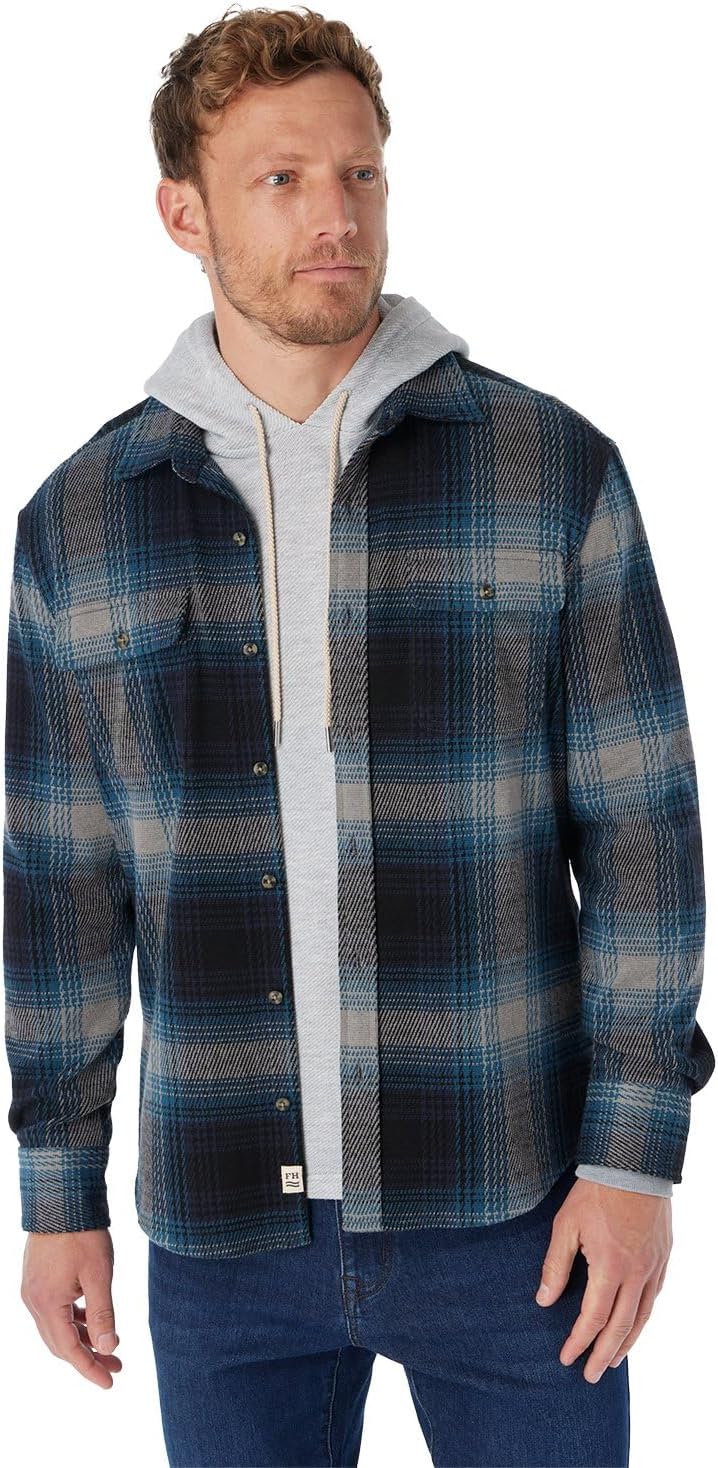 Fair Harbor The Ultra-Stretch Dunewood Flannel