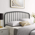 Modway MOD-6150-GRY Nova Queen Metal Headboard, Gray