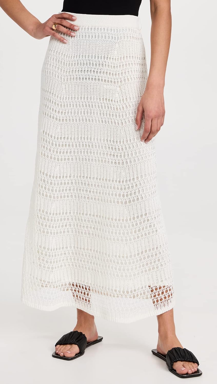 Theory Women's Lace Knit Skirt
