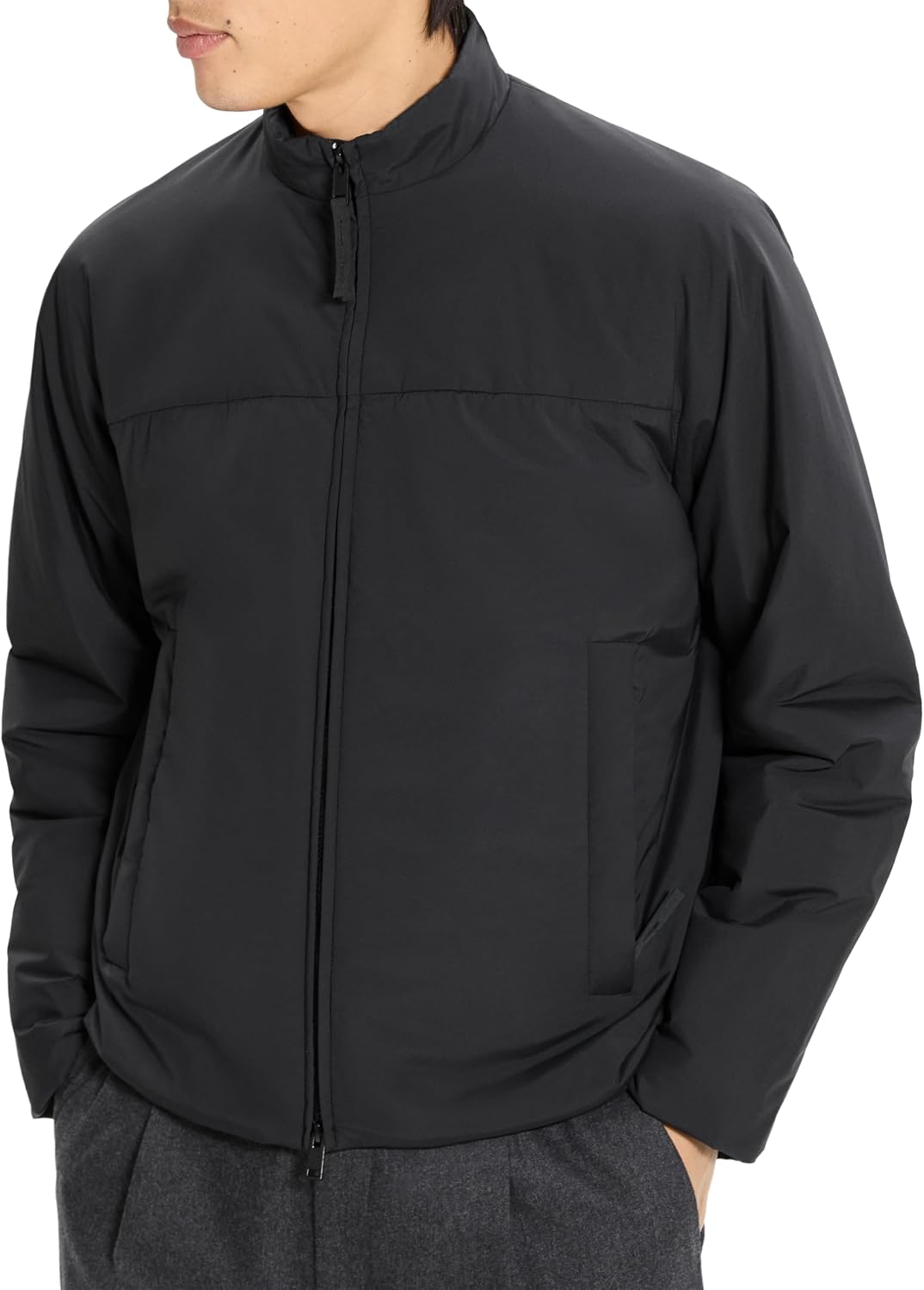 Theory Men's Layering Jacket In Motion Nylon