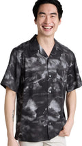 Theory Men's Men's Noll Ss Cc Nt Cloud Print