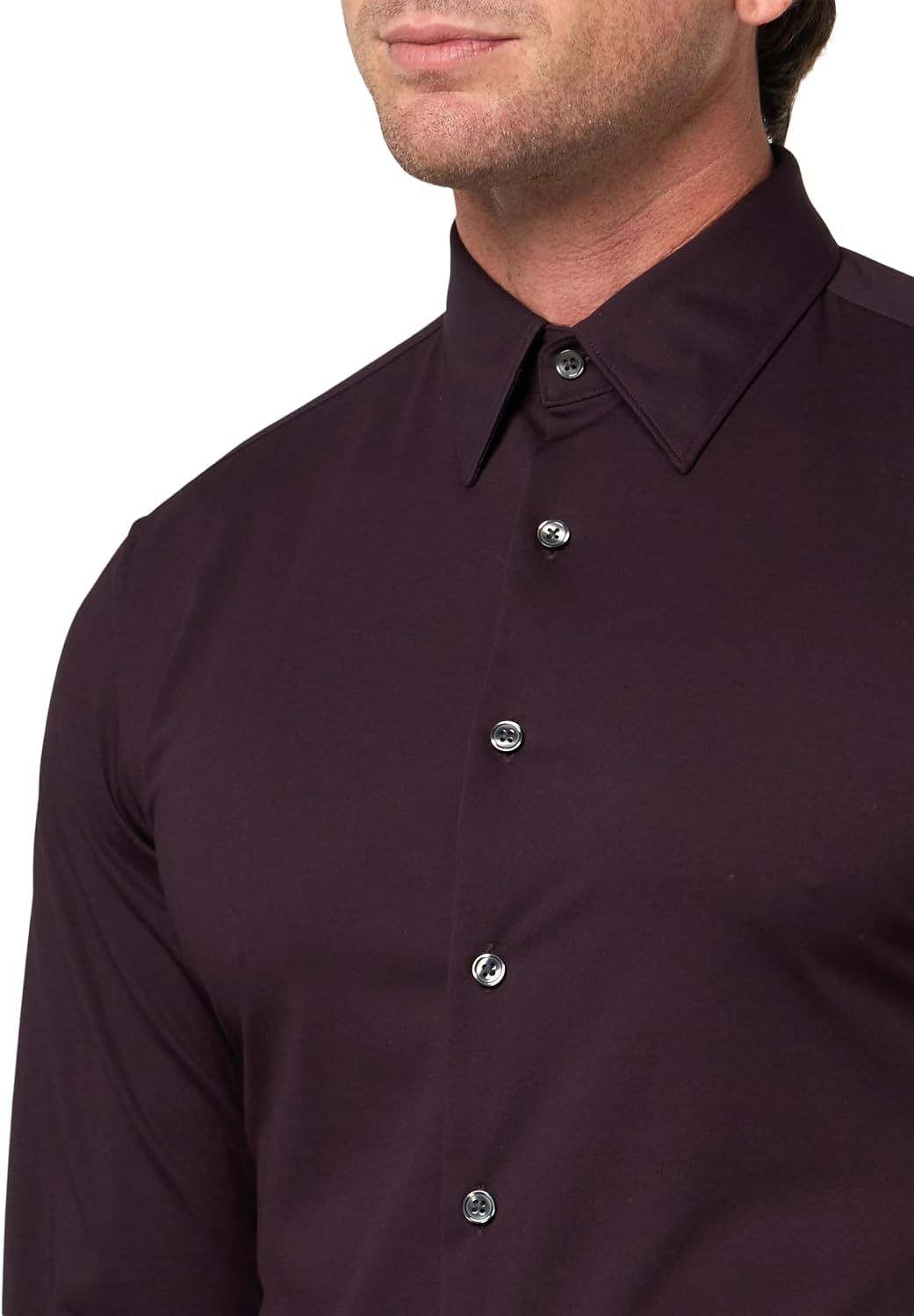 Theory Men's Sylvain Shirt in Structure Knit