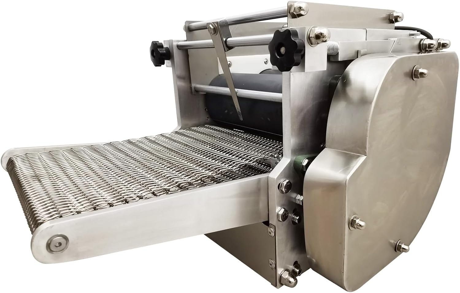 Mexico Corn Tortilla Machine 7.1'' Tabletop Automatic Corn Tortilla Electric Mexican Tortilla Maker Quesadilla Tortilla Makers Chapatti Machine 0.04'-0.24' Thickness Adjustable 110V