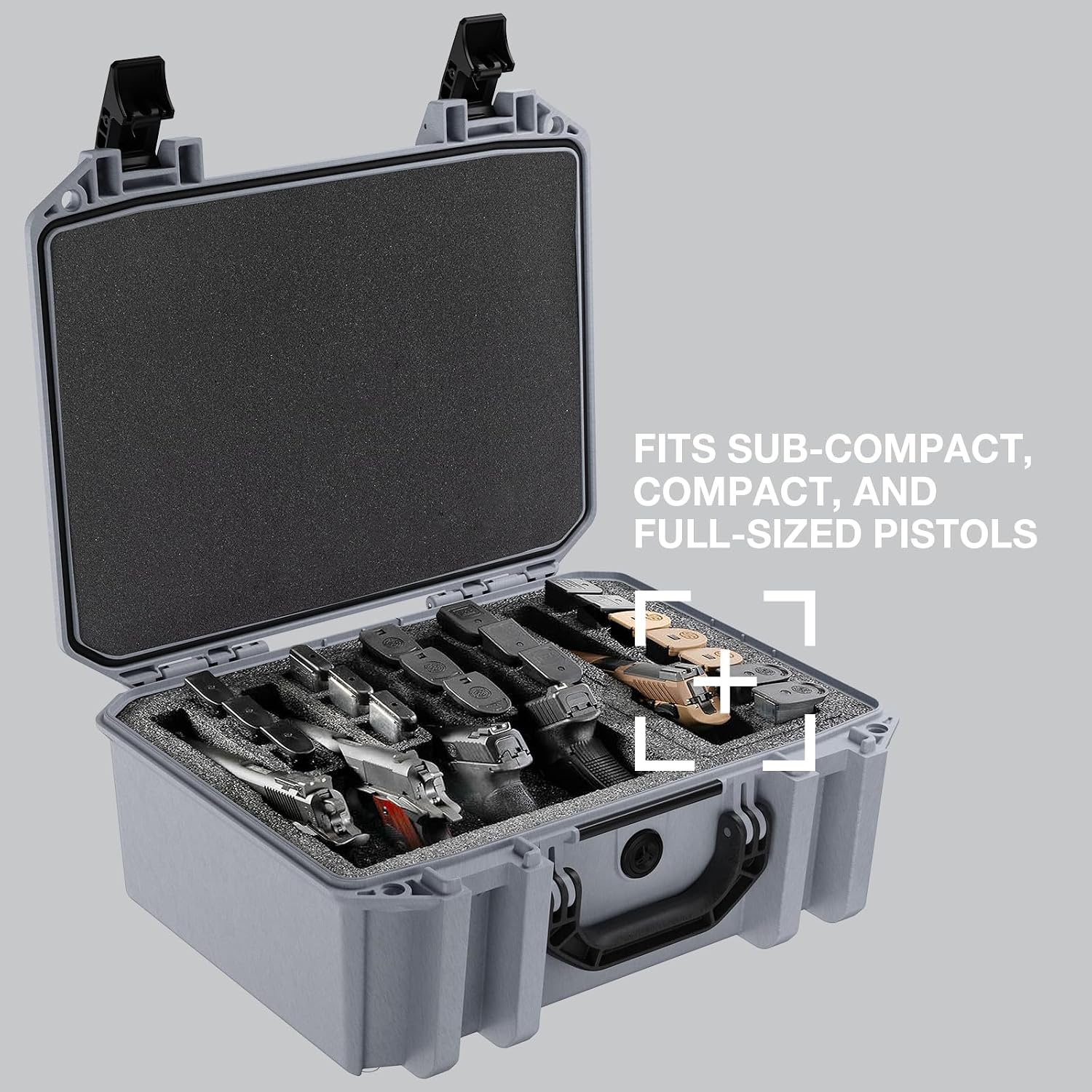 Pelican Vault Multi-Pistol Custom Cut Foam Case (From the Custom Case Center)