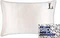 slip The Original Queen Pure Silk Pillow Case - 100% Pure 22 Momme Mulberry Silk - Queen Standard Size - Anti-Aging, Anti-BedHead, Anti-Sleep Crease, Initial Collection: Letter L (20' x 30')