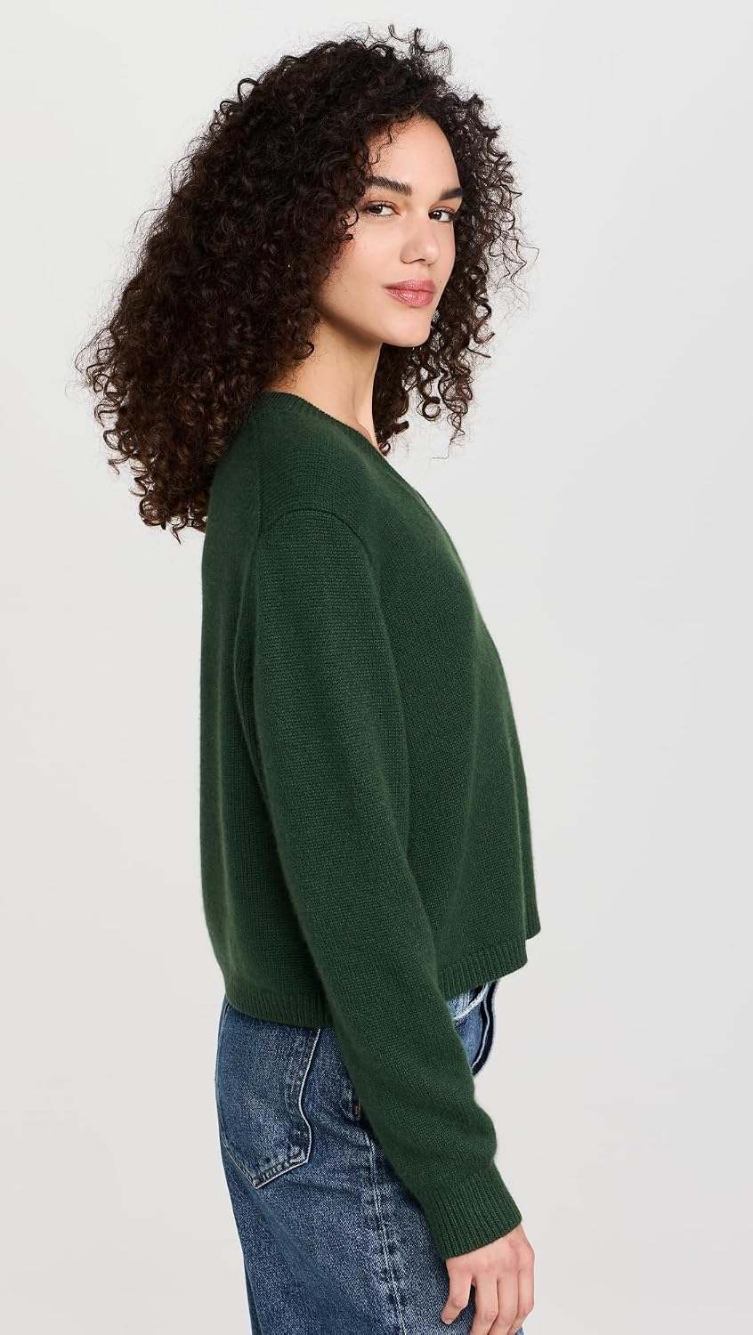 Theory Women's Cropped Cashmere Pullover