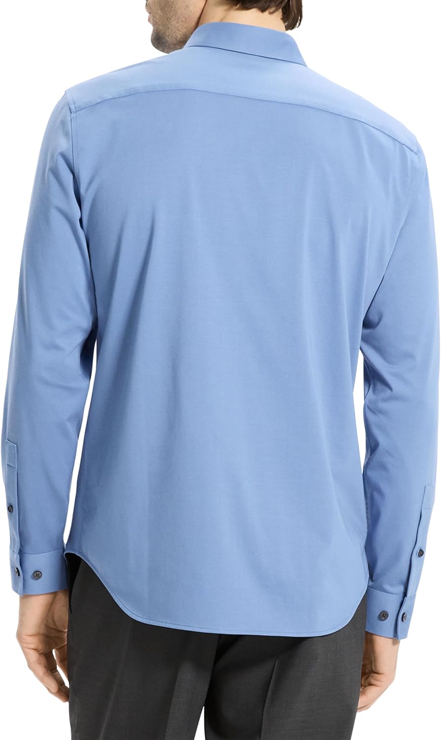 Theory Men's Sylvain Shirt in Structure Knit
