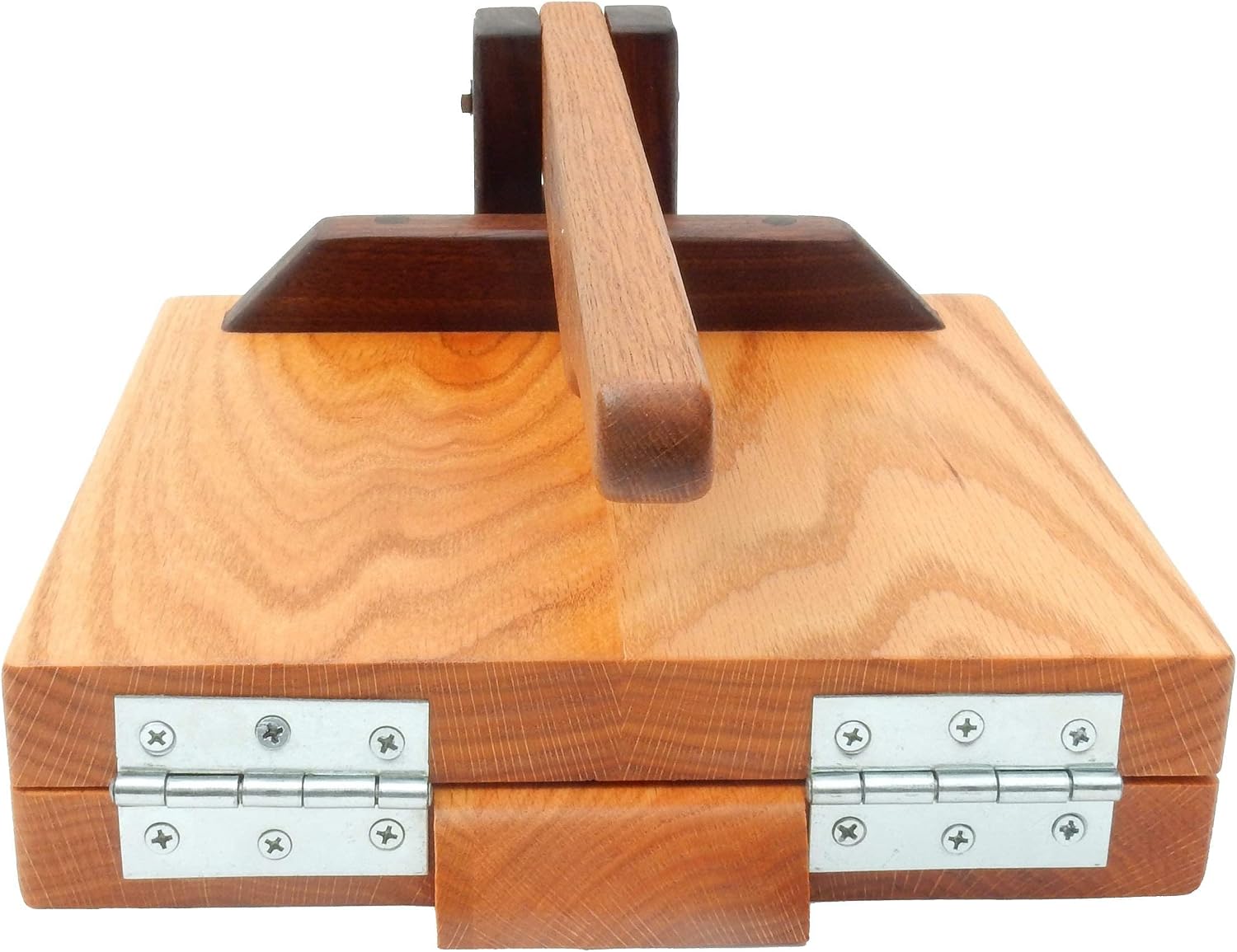 10 Inch Red Oak Tortilla Press – Handmade Hardwood Tortilla Maker by Central Coast Woodworks