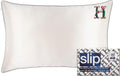 slip The Original Queen Pure Silk Pillow Case - 100% Pure 22 Momme Mulberry Silk - Queen Standard Size - Anti-Aging, Anti-BedHead, Anti-Sleep Crease, Initial Collection: Letter H (20' x 30')